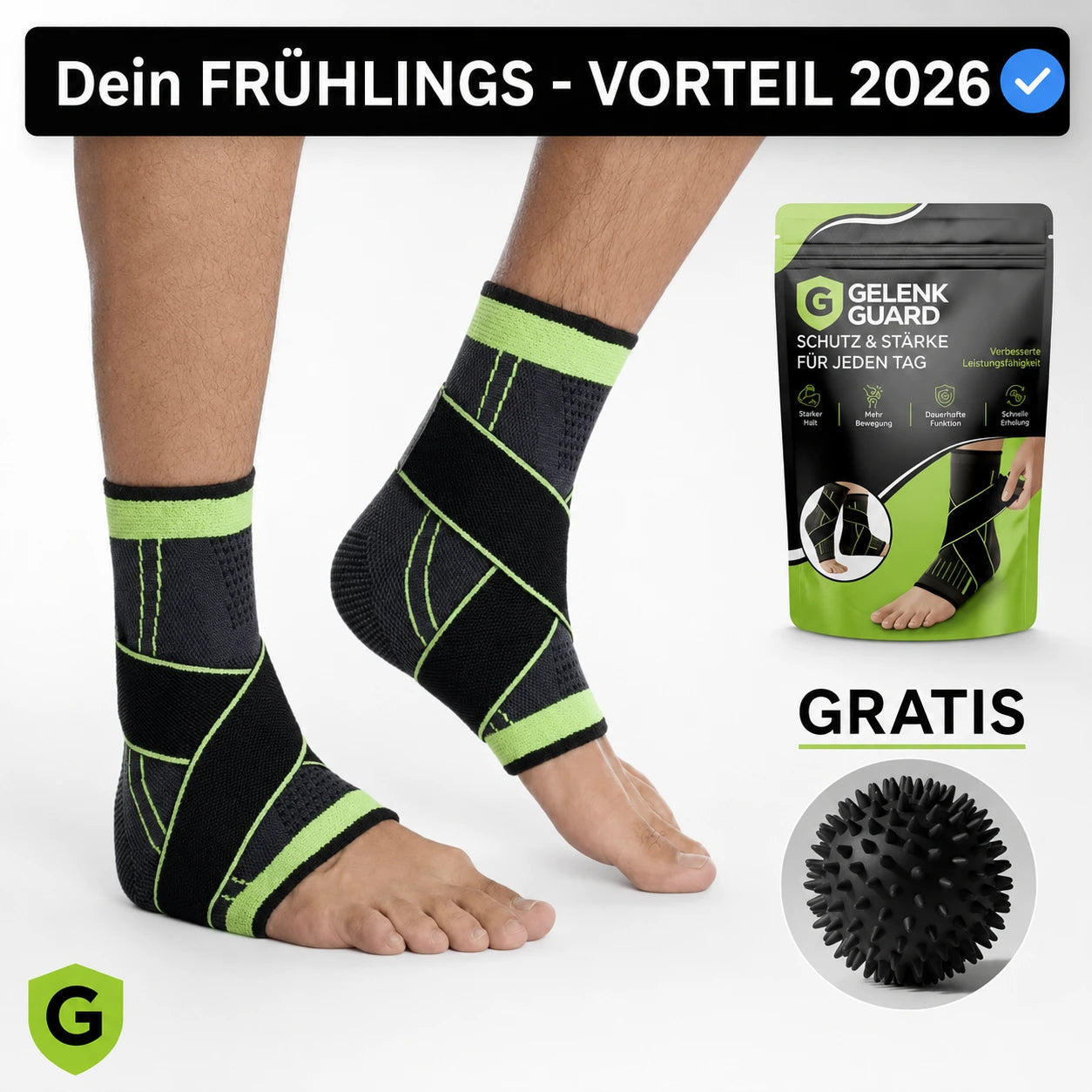GelenkGuard™ Bilaterale Kompressionsbandage