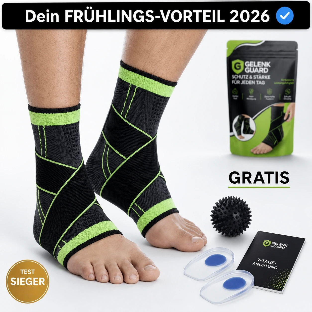 GelenkGuard™ Bilaterale Kompressionsbandage