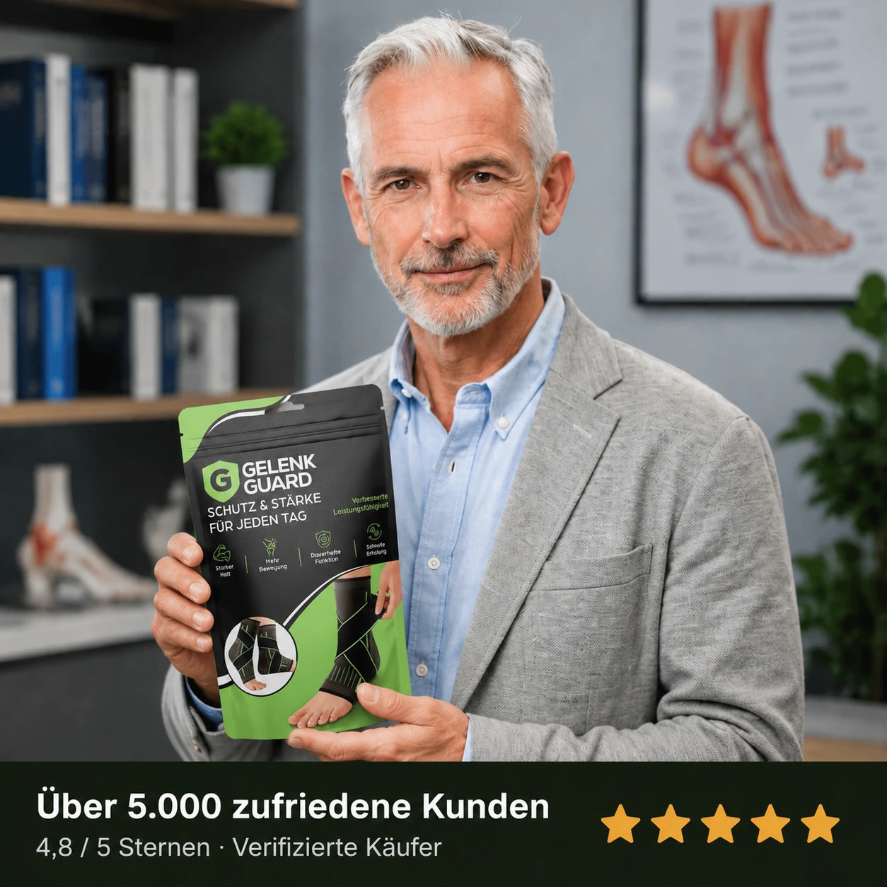 GelenkGuard™ Bilaterale Kompressionsbandage
